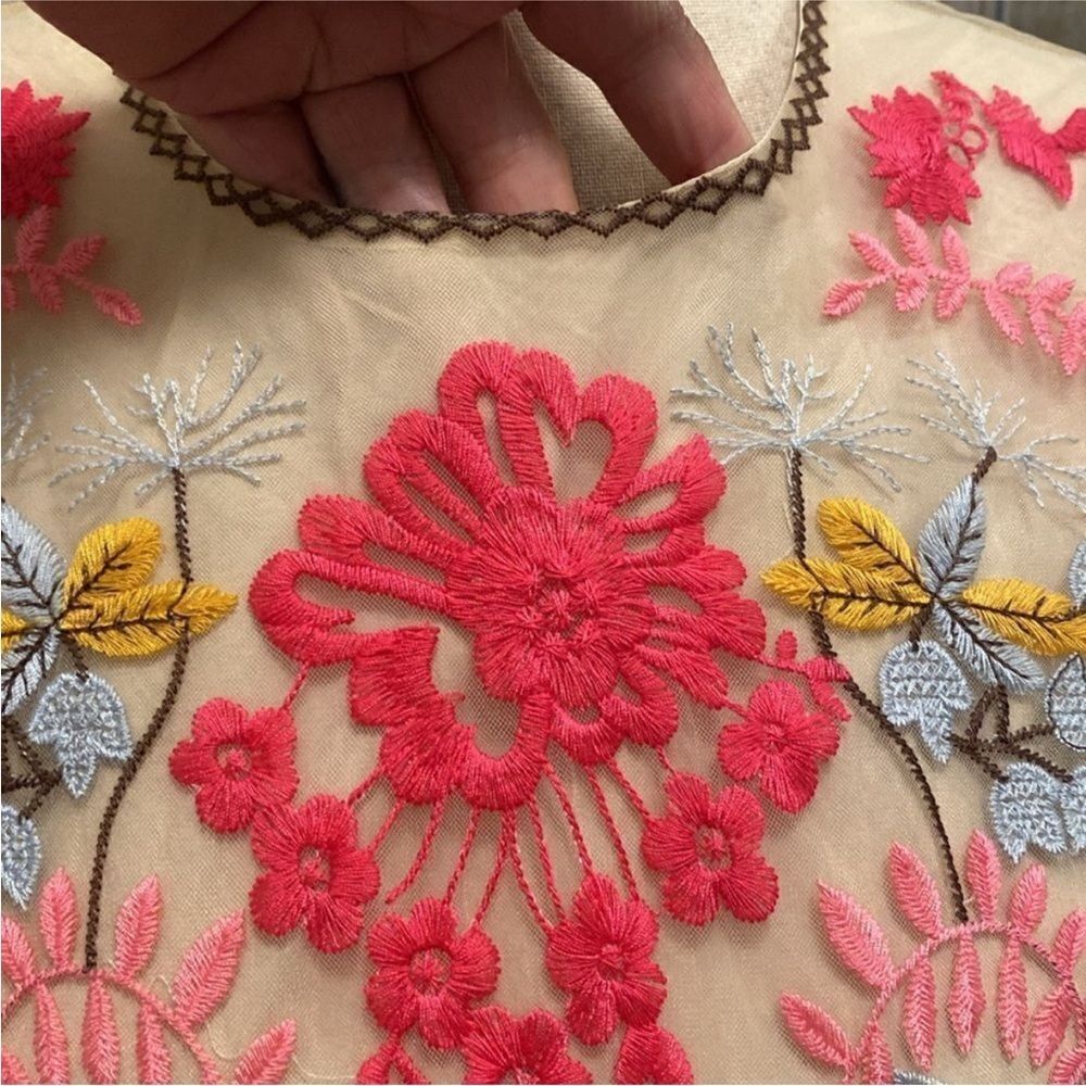 Floral Embroidered Maxi Dress - Picture 7 of 15